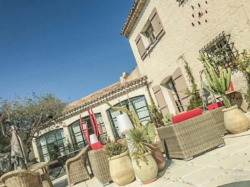 Готель Mas De Provence En Riviera La Roquette-sur-Var Екстер'єр фото